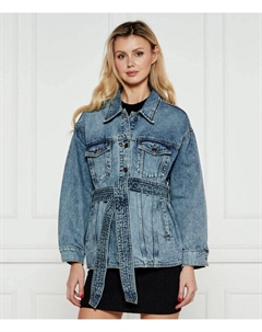 Джинсовая куртка Icon 1 Relaxed Fit, синий Hugo