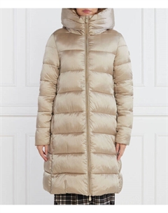 Куртка женская длинная утепленная, бежевый Save the duck
