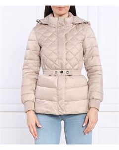 Куртка женская стеганая с поясом, бежевый Liu jo