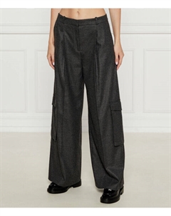 Брюки Herota Flare Fit, черный Hugo