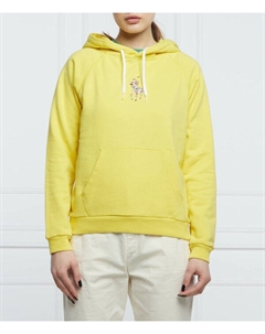 Толстовка женская хлопковая, желтый Polo ralph lauren
