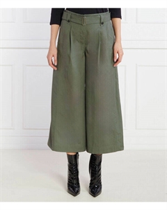 Брюки Flare Fit, зеленый Weekend max mara