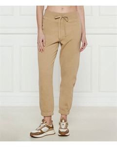 Спортивные штаны женские зауженные, бежевый Weekend max mara