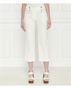 Брюки Cropped Fit, белый Liu jo