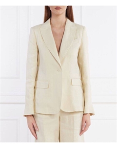 Пиджак льняной Regular Fit, бежевый Weekend max mara