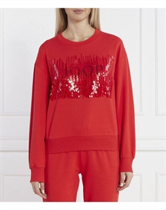 Свитшот женский с декором из пайеток, красный Joop