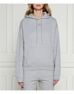 Толстовка мужская с вышитым логотипом, серый Hugo