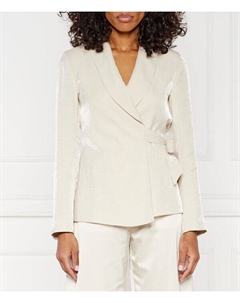 Блейзер Regular Fit, экрю Liu jo