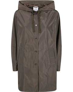 Плащ с капюшоном, зеленый Aspesi