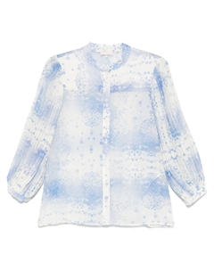 Рубашка с цветочным принтом, белый Liu jo