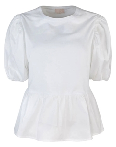Поплиновая блузка, белый Liu jo