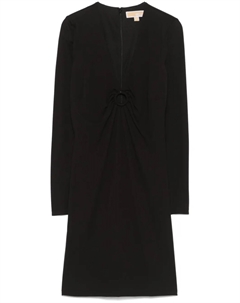 Матовое мини-платье, черный Michael michael kors