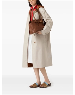 Двустороннее пальто, нейтральный Miu miu