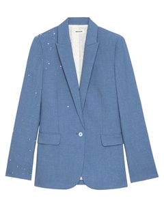 Блейзер Strass Valse, синий Zadig&voltaire