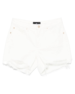 Шорты Monroe, белый 7 for all mankind