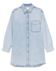 Платье-рубашка из денима, синий Frame
