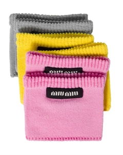 Носки с нашивкой-логотипом (упаковка из трех штук), розовый Miu miu