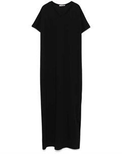 Платье макси Verda, черный Khaite