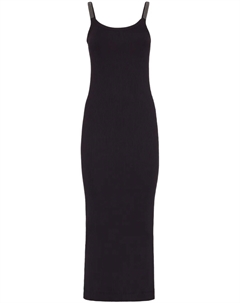 Платье с декором Monili, черный Brunello cucinelli