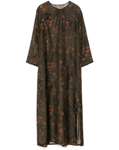 Платье миди Agina, коричневый Uma wang