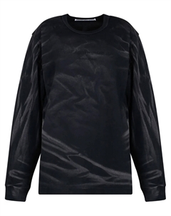Толстовка с абстрактным принтом, черный Alexander wang