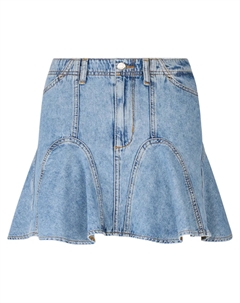 Джинсовая юбка мини, синий Liu jo