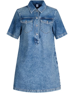 Джинсовое платье мини, синий Liu jo