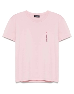 Футболка с логотипом, розовый Dondup