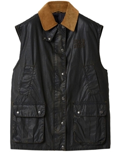 Поплиновый жилет, черный Miu miu