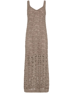 Кружевное платье Brunello cucinelli