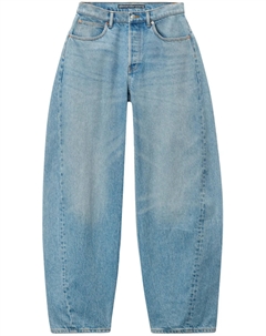 Джинсы с графичным принтом, синий Alexander wang