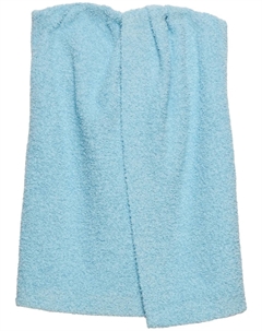 Платье без бретелей, синий Msgm