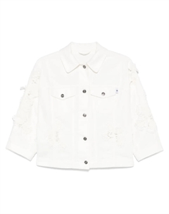 Джинсовая куртка, белый Ermanno scervino