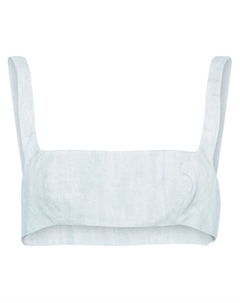 Топ с принтом, синий Ermanno scervino