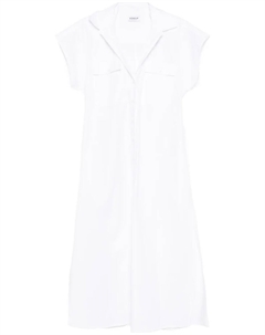 Платье миди, белый Dondup