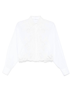 Рубашка со шнуровкой, белый Ermanno scervino