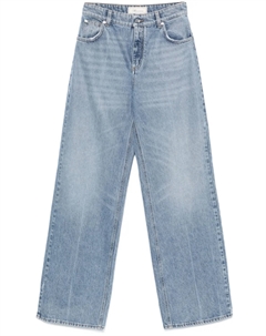 Джинсы с вышитым логотипом, синий Blumarine