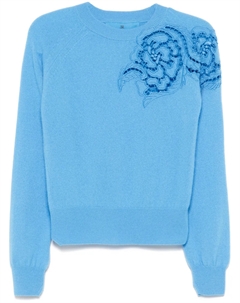 Кашемировый свитер, синий Ermanno scervino