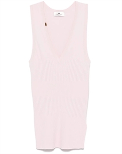 Топ в рубчик, розовый Elisabetta franchi