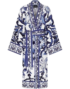 Махровый халат, синий Dolce&gabbana