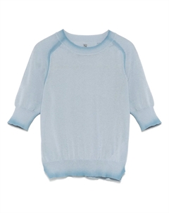 Трикотажная футболка, синий Ermanno scervino