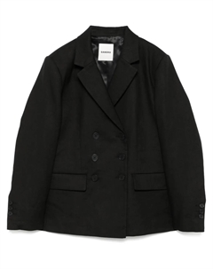 Двубортный блейзер, черный Sandro