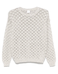 Свитер с пайетками, серый Eleventy