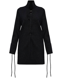 Мини-платье с металлизированной нитью, коричневый Zadig&voltaire