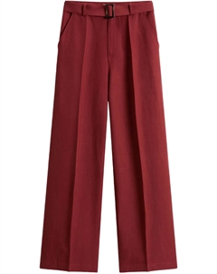 Брюки из льна, красный Woolrich