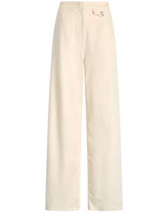 Брюки со складками, белый Liu jo