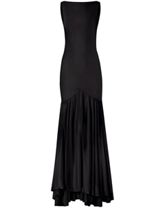 Платье с открытой спиной, черный Nina ricci