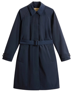 Летний тренчкот, синий Woolrich