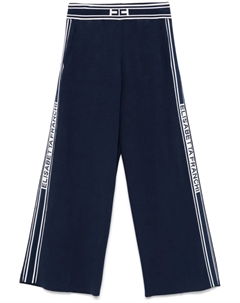 Брюки с контрастными полосками, синий Elisabetta franchi