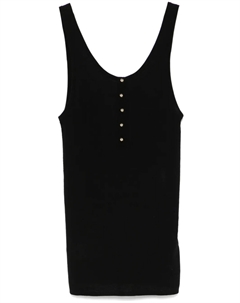 Топ Grenat без рукавов, черный Sandro